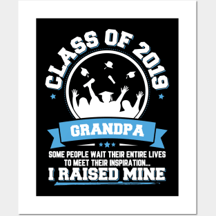 Proud Grandpa Of A Class Of 2019 Graduate Posters and Art